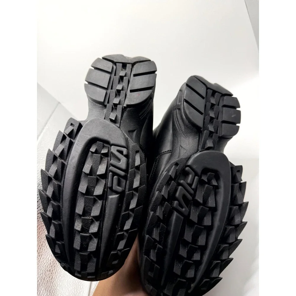 Fila Disruptor 5HM00545-014 Womens 7 Black‎ Leather Shearling Winter Snow Boot